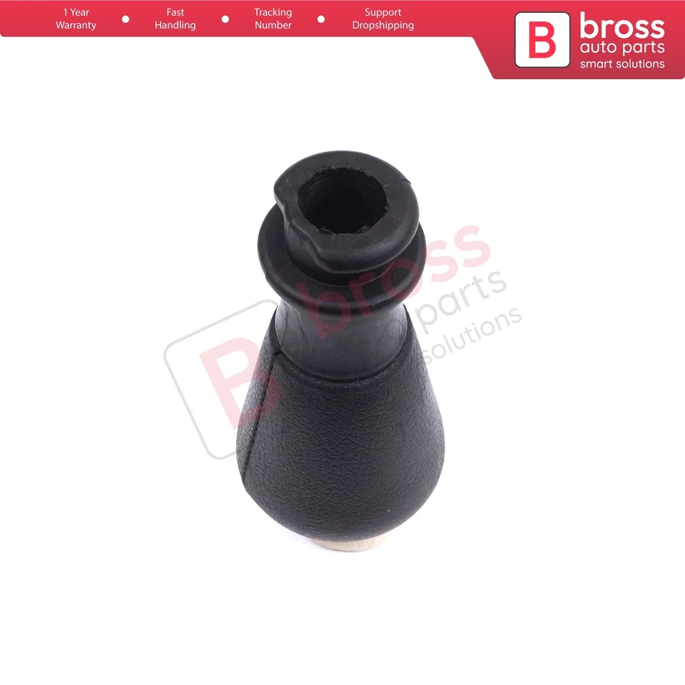 Gear Shift Stick Knob Black Chrome For Peugeot 106 206 206+ 306 406 605 2403AP Foto 4 de 4