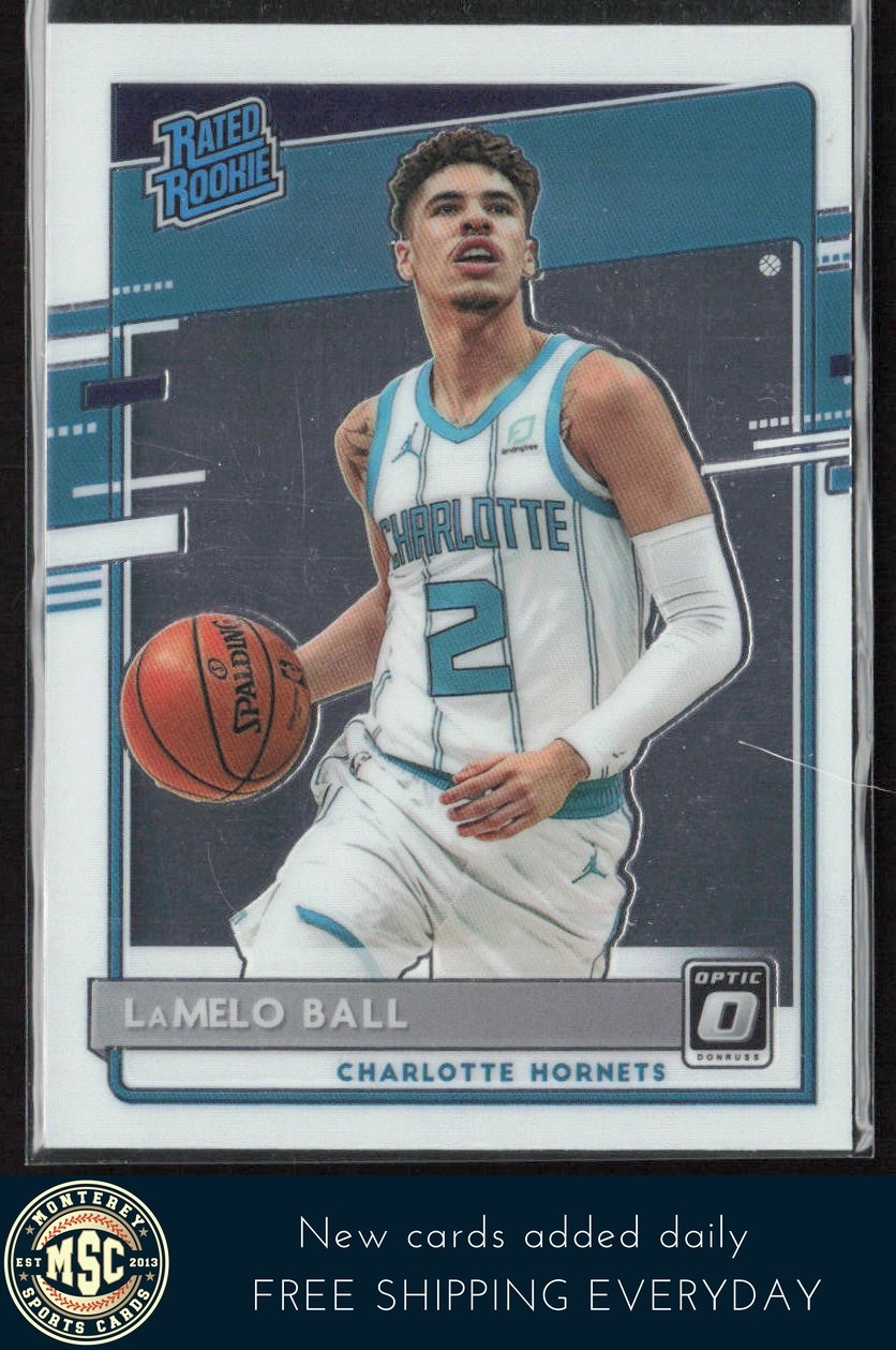 LaMelo Ball 2020-21 Donruss Optic Rated Rookie #153 RC Charlotte Hornets