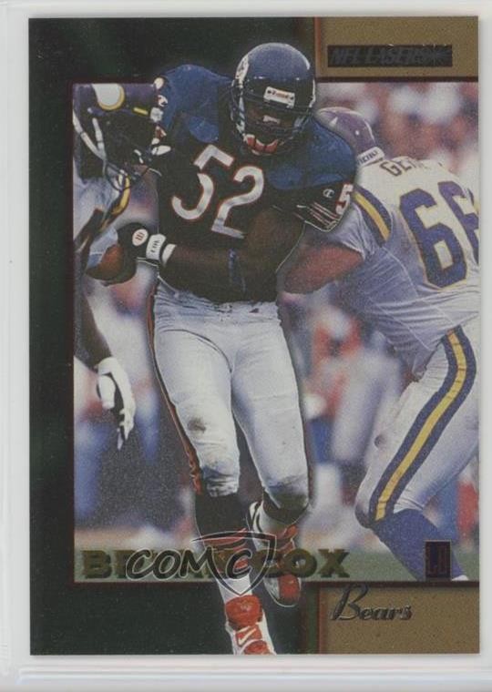 1996 Score Board NFL Lasers Bryan Cox #6 0q3
