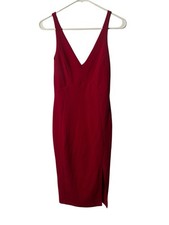 Lulu’s Red Cocktail Spaghetti Strap Mini Party Classy Dress Size Small D1564