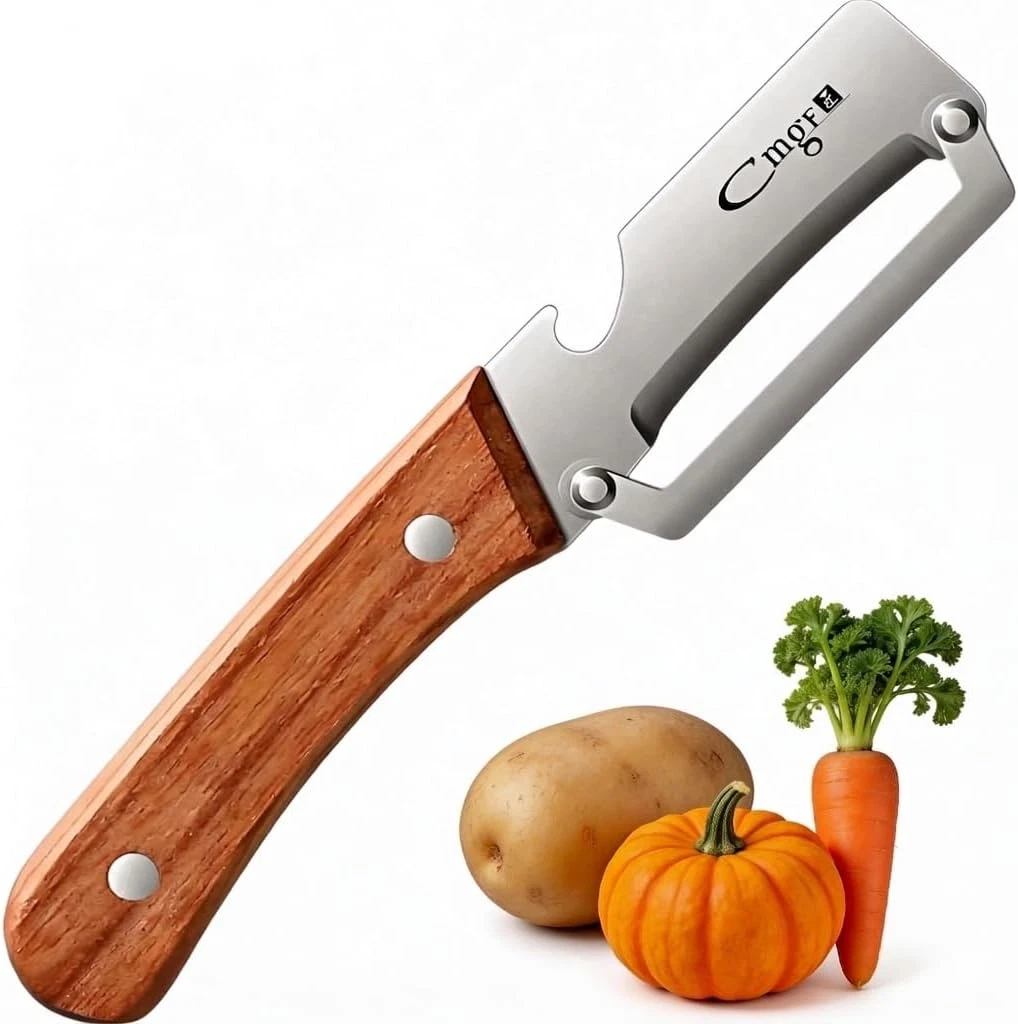 Vegetable Peeler,Nemesis of Bumpy Rough Root,Potato Peeler,Kitchen Sharp Stainle