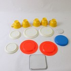 Lot of 14 Assorted Play Dishes Plates Cups Pretend Kitchen Toy Set — photo 6
