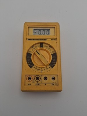 Beckman Industrial Digital Multimeter HD100 CAT lll 1500V (NO CABLES)