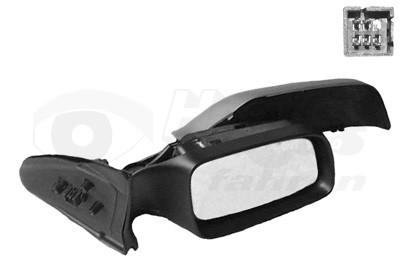 Aussenspiegel Rechts FÜR Opel Astra G CC (T98) - VAN Wezel 3742808-image