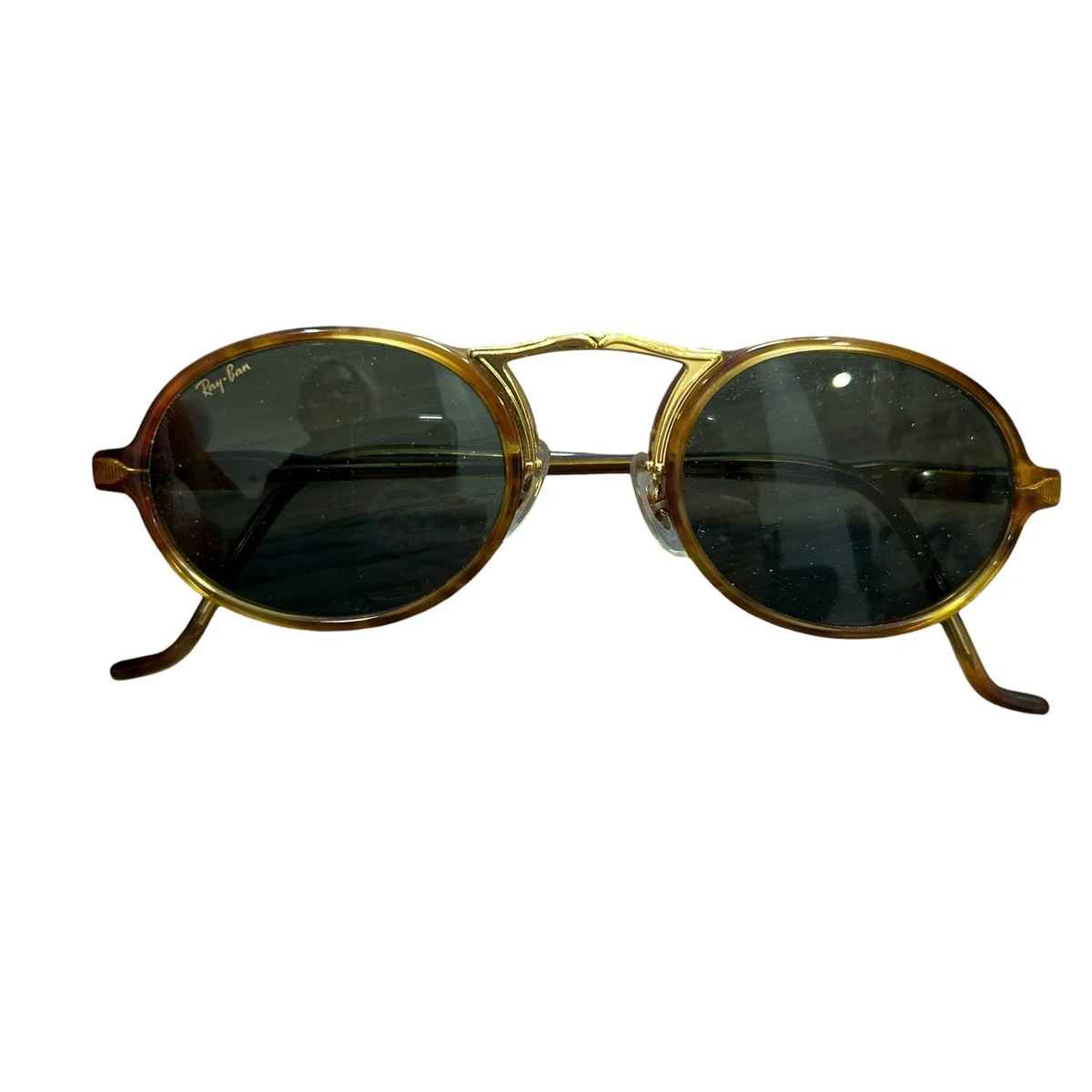 Ray-Ban Tortoise Original Round Vintage Sunglasses for sale 