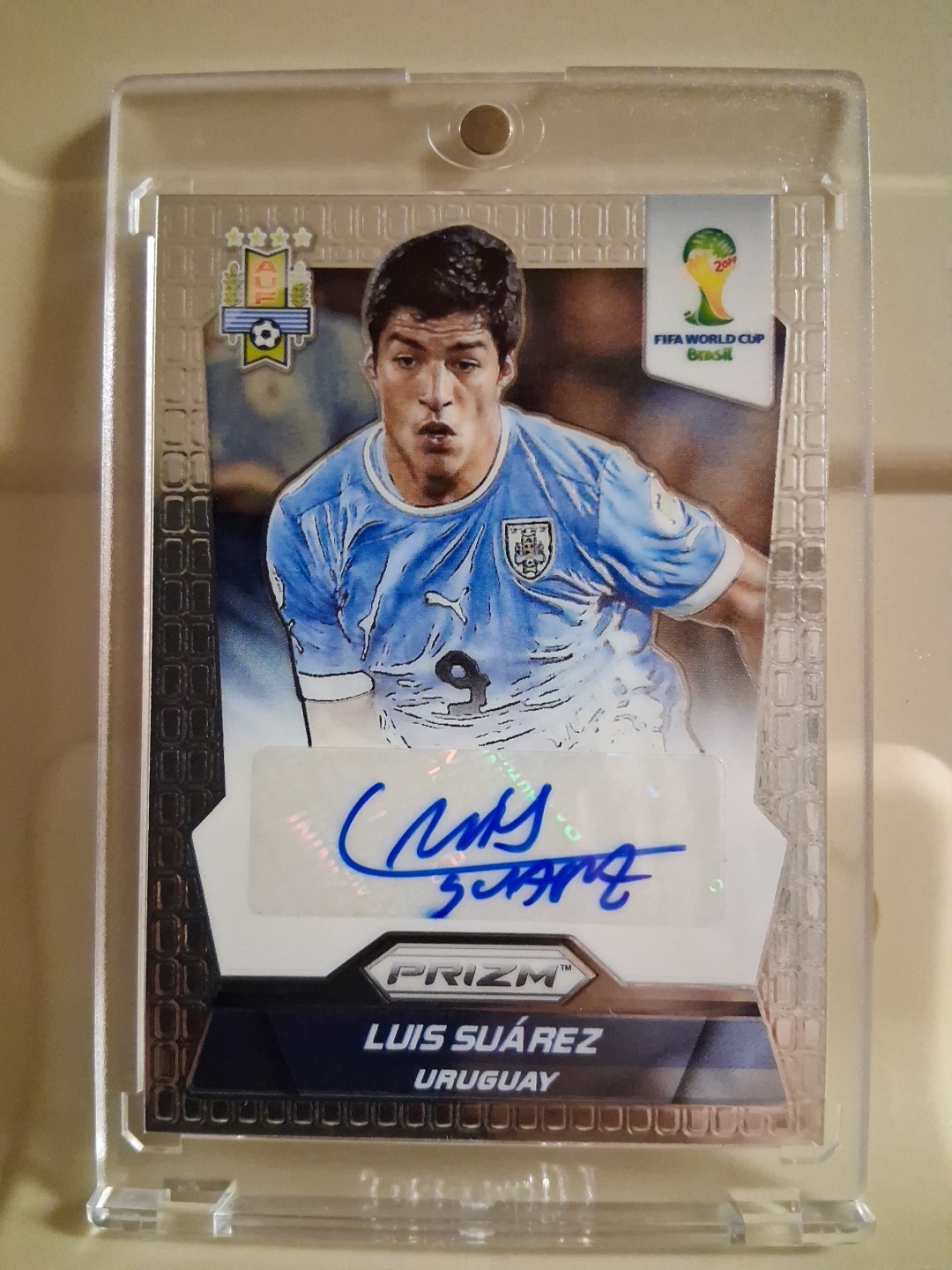 2014 Panini Prizm World Cup - Signatures Luis Suarez #S-LS (AU)