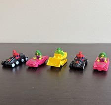 Marvel McDonalds Happy Meal Toy Cat Lot Spiderman Hulk She Hulk Superheroes 1990