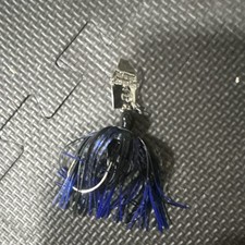 Z-Man Chatterbait Vibrating Blade Bladed Jig Fishing Lure Black Blue