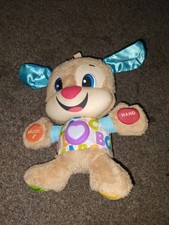 Fisher-Price Laugh Learn Smart Stages Puppy Interactive Musical Plush Toy Dog