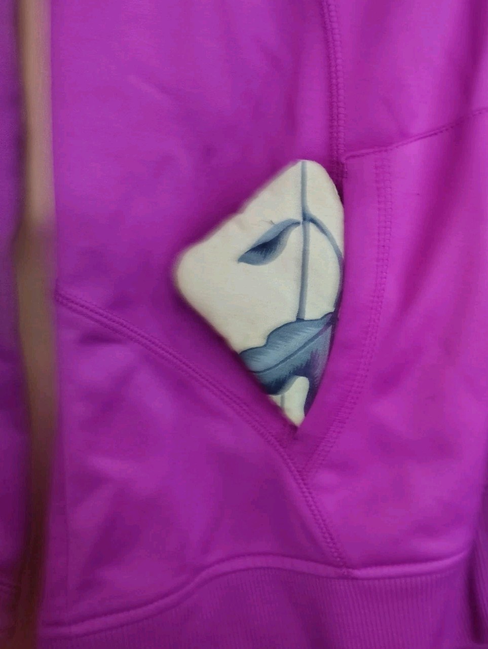 Reebox Purple Medium 💯% Polyester Spring/ Fall J… - image 3