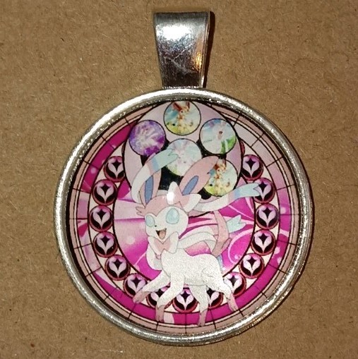 Pokemon Sylveon Neclace Pendant Chain Jewelry 🔥