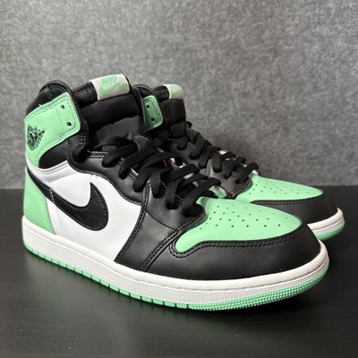 Nike Air Jordan 1 Retro High OG Green Glow Herren Gr 45 Grün