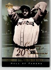 Satchel Paige 2001 Upper Deck Hall of Famers 20th Century Showcase S6 Monarchs