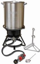 King Kooker 1229 29 Qt Aluminum Turkey Frying Cooker Package