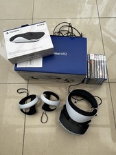 Playstation VR2 Headset + 7 Sealed Games + Charging Dock