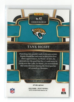 TANK BIGSBY #47 /99 RC 2023 PANINI SELECT JAGUARS RED | eBay