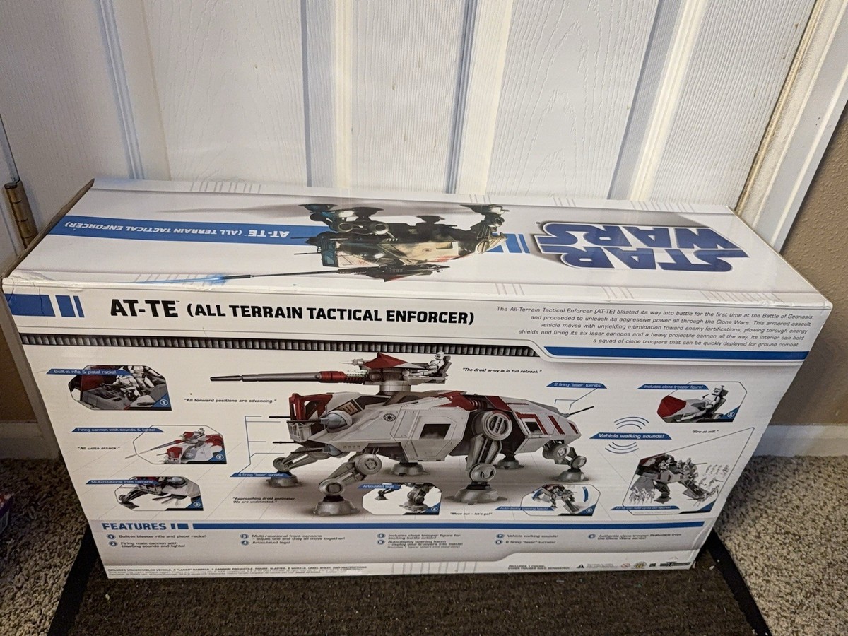 Hasbro Star Wars The Clone Wars AT-TE All Terrain Tactical Vehicle