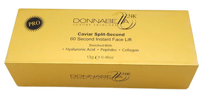 Donna Bella Pro 24K Caviar Split-Second 60 Second Instant Face Lift 13g 0.46oz