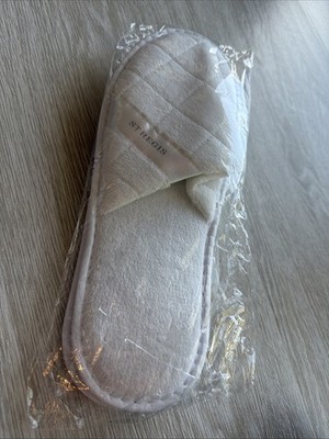 New In Bag St RÉGIS Hotel Slippers One Size (L)