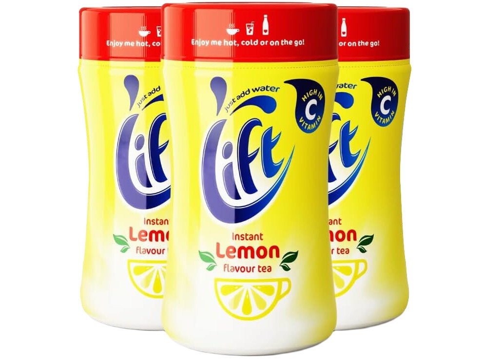 2 x Lift Lemon Tea Instant Normal Sweetness - 2 x 165g Jar - Image 5