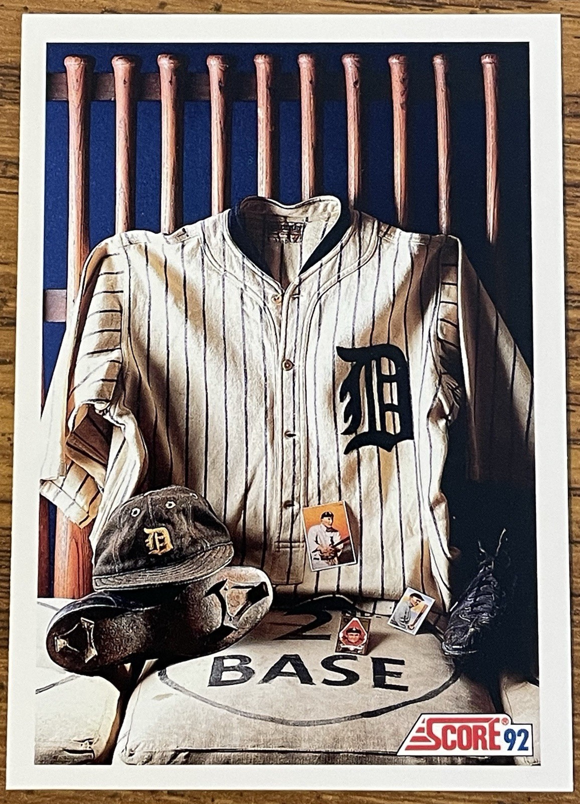 Ty Cobb 1992 SCORE Baseball Card #878 Detroit Tigers MLB HOF Free Shipping