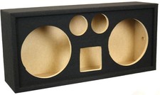 Deejay LED 2X10HORN2TW 2x10-in Horn Speaker Box Black