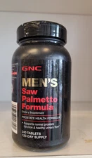 G N C Men's Saw Palmetto Formula 240 Tablets (EXP: 04/2027)