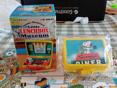 Re-ment Snoopy & Woodstock kleine Brotdose Museum japanisch importiert