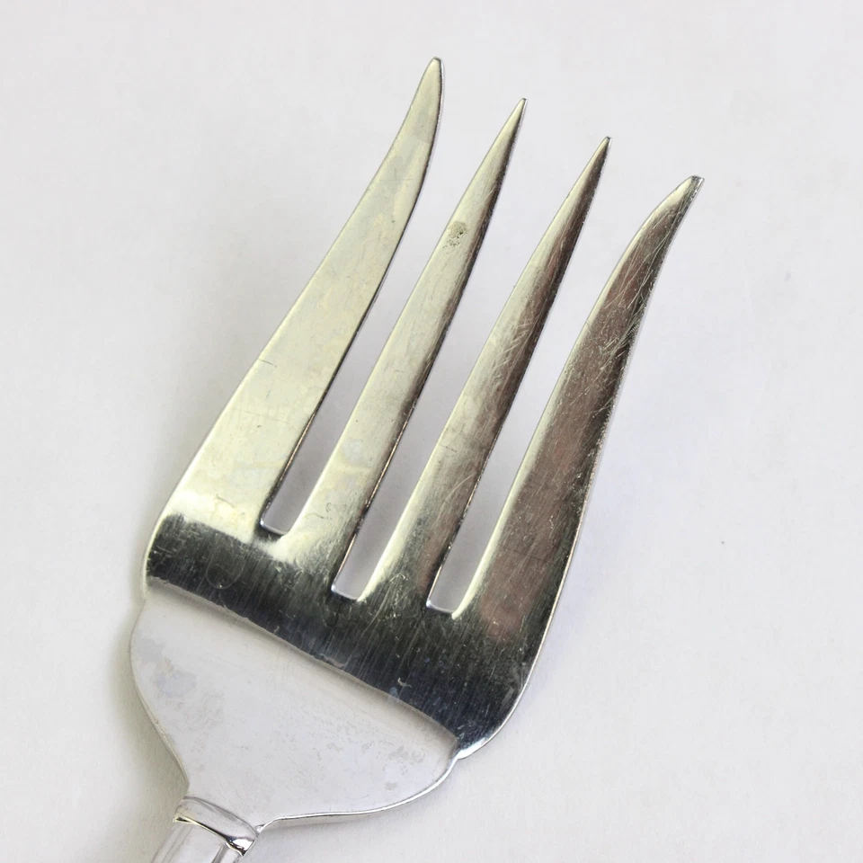 Gorham Nordic 18/8 Stainless Steel Cold Meat Serving Fork - Image 3 of 4