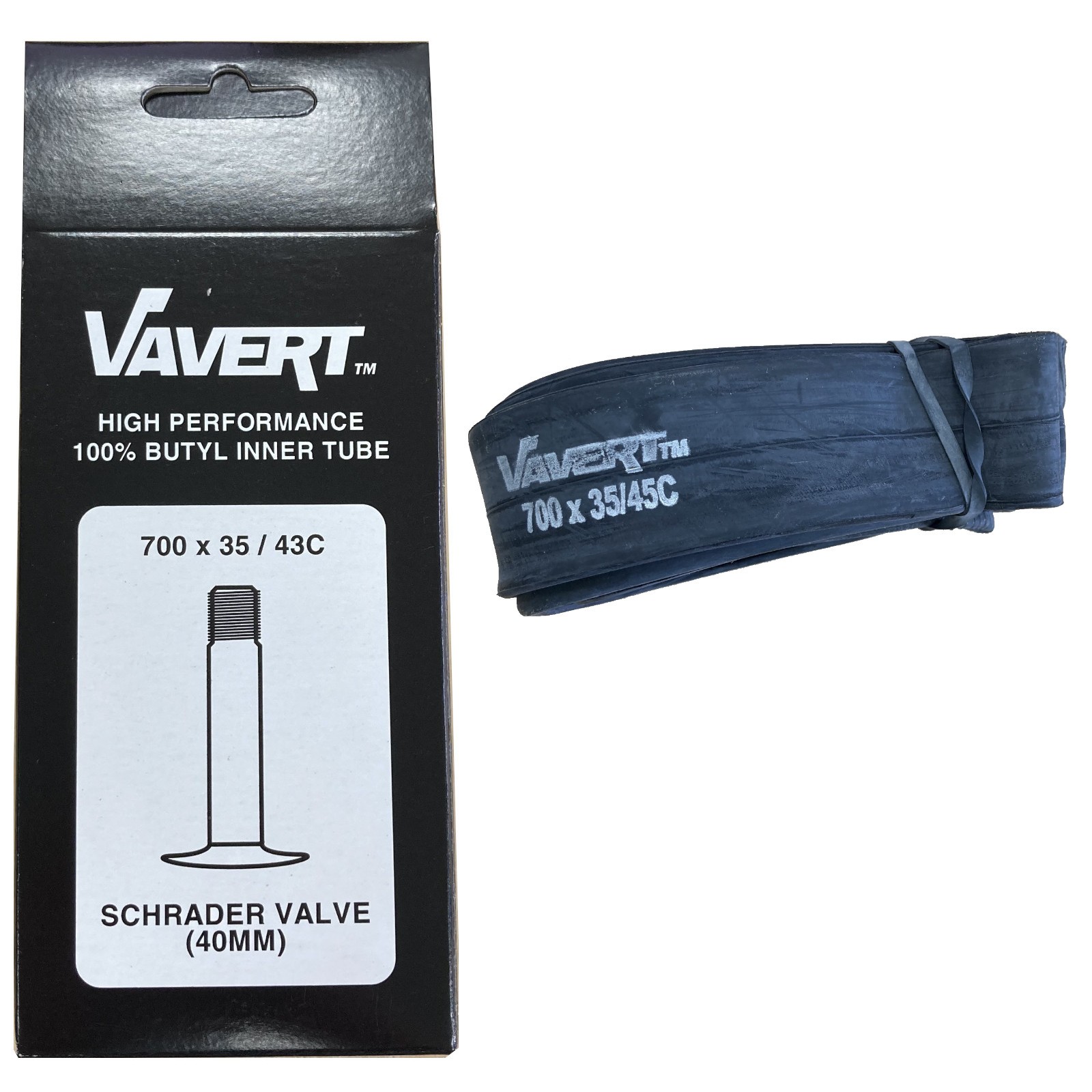 Inner Tube Schrader 700 x 35-38C Contrast Hybrid Bike Cycle Car Valve Type