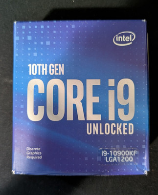 Intel Core i9-10900KF 10-Core 3.70GHz 20MB L3 Unlocked LGA1200 CPU