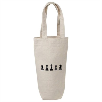 ''Schachfiguren'' Baumwolle Weinflasche Geschenk/Reisetasche (BL00035058)