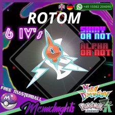 POKÉMON LEGENDS Z-A GERMAN🌟ROTOM LV.100 6IV🌟MEGA-DIMENSIONEN🌟DLC SHINY