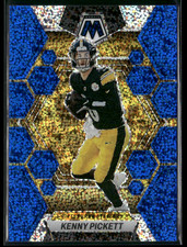 Kenny Pickett  2023 Mosaic Blue Sparkle Prizm Card /96 #201 Pittsburgh Steelers
