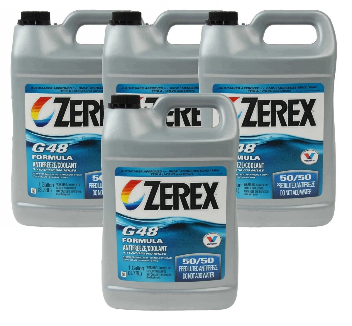 Zerex G48 Low Silicate/Phosphate Free Antifreeze/Coolant, 52 OFF