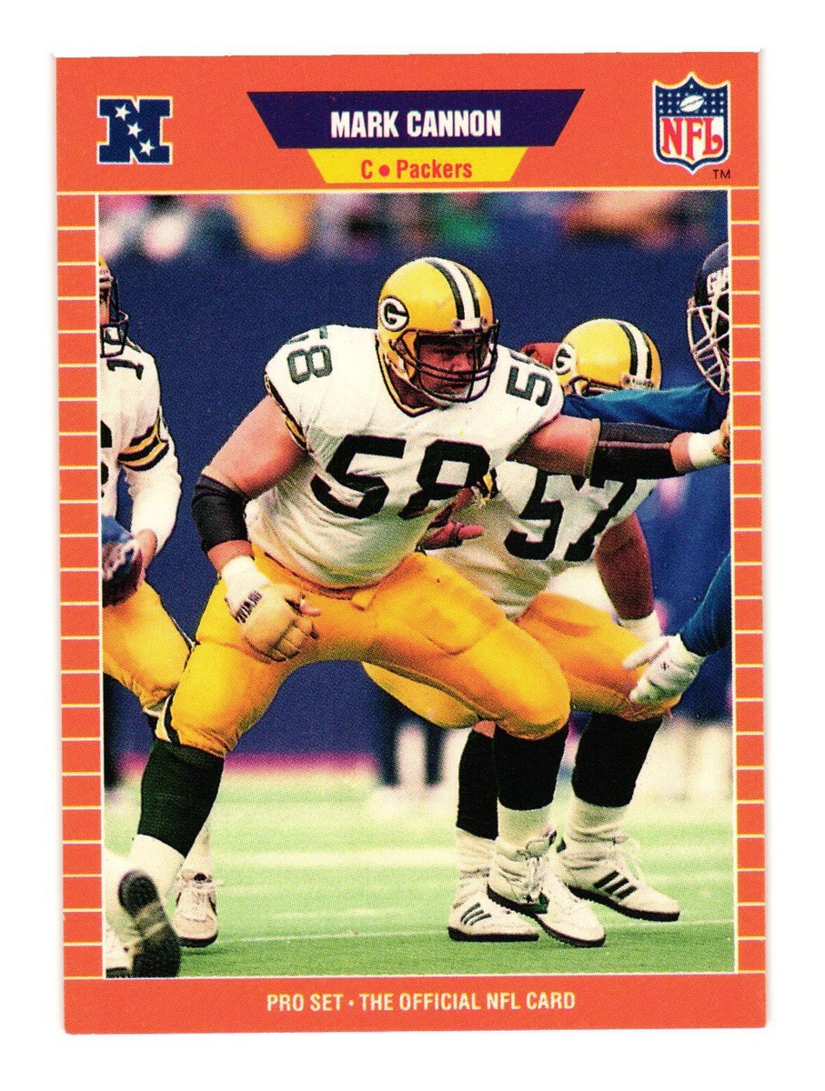 1989 Pro Set #130 Mark Cannon Green Bay Packers | eBay