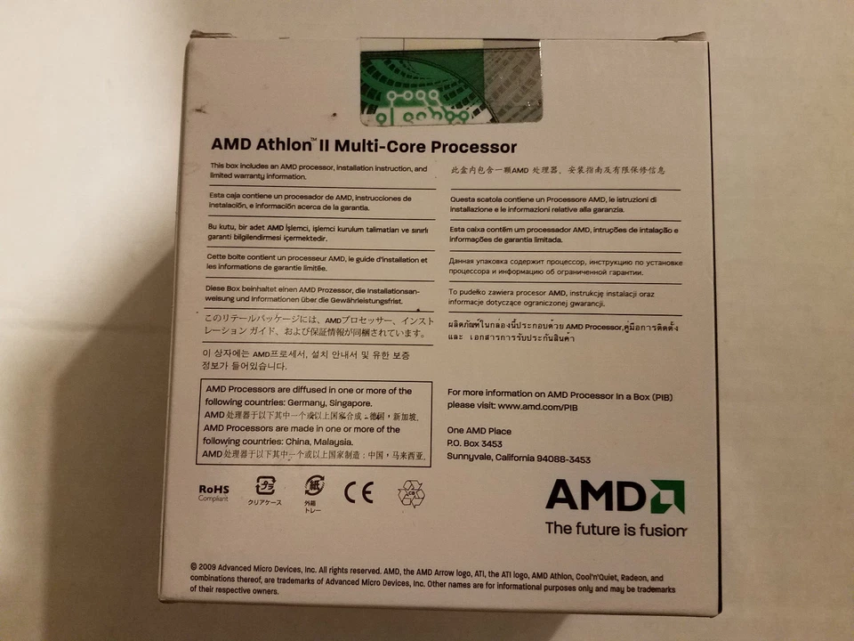 AMD Athlon II X3 435 3 Core 2.9GHz Socket AM2+/AM3 CPU ADX435WFK32GI ADX435WFGIB - Image 3 of 4