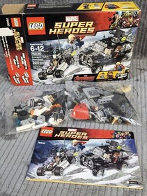 LEGO 76030 Marvel Avengers Hydra Showdown Age of Ultron Complete w/Box Retired