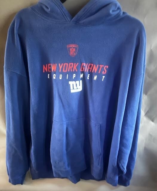 New York Giants Hoody Reebok NFL Equipment XXL