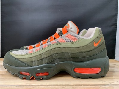 Nike Air Max 95 OG String Total Orange Neutral Olive Mens AT2865-200 Size 7 | eBay