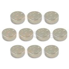 10pcs AG13 303 357 LR1154 LR44 SR44 1.5V Alkaline Button Coin Cell Battery
