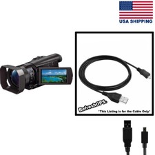 Sony Handycam HDR-CX900 Video Camera USB Cable Transfer Cord Replacement