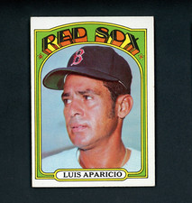 Luis Aparicio 1972 Topps (HOF) Boston Red Sox #313 NM