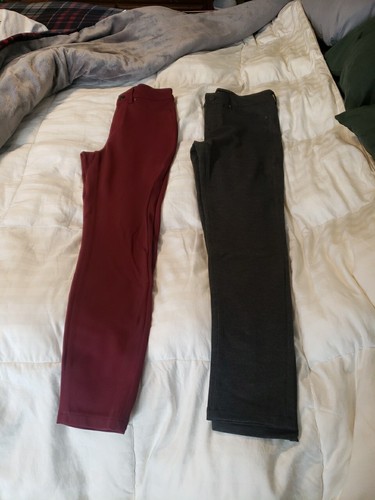 2-PR. EVA LONGORIA NEW YORK POWER-SKULPT HIGH RISE-SKINNY STYLE PANTS SIZE:6 NEW - Picture 2 of 8