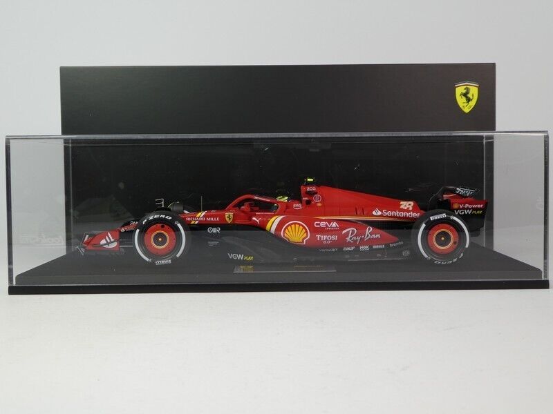 Looksmart Ferrari SF-24 #38 Oliver Bearman Saudi Arabian GP Looksmart Ferrari SF-24 #38 Oliver Bearman Saudi Arabian GP