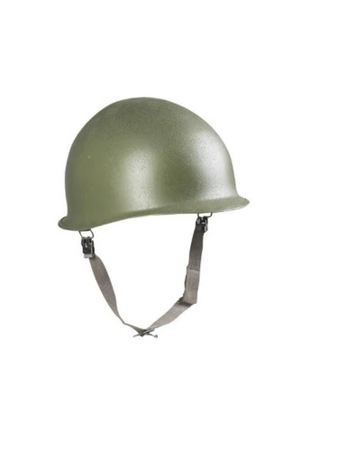 US M1 Helmet Metal Repro American WW2 Korea Vietnam Soldier Military Uniform NEW
