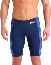 ARENA Mens Halftone Competitive Racing Jammers for Intensive Swimming Reduced 28