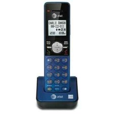 AT T CL80173 BLUE ACCESSORY HANDSET WITH CALLER ID/CALL WAITING