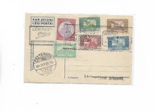 Airmail/23.9.24 airmail special card Hungary from Hungary-Philat.-Ausst. wingtip