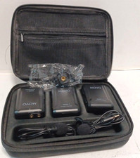 Movo Wmx-1-duo 2.4ghz Dual Wireless Lavalier Microphone System